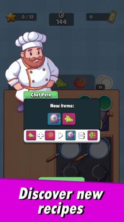 Mini Kitchen Chef: Cooking Fun v 7.2.12 Мод меню