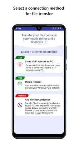 Mobile to PC File Transfer v 11.5 b447 Mod (Premium)
