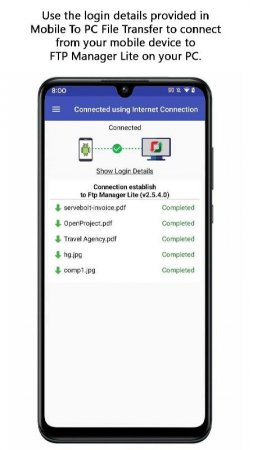 Mobile to PC File Transfer v 11.5 b447 Mod (Premium)