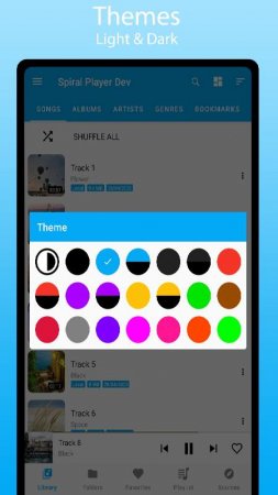 Spiral: Cloud Music Player Mp3 v 1.2.28 Mod (Pro)