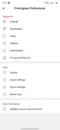 Cherrygram v 9.1.0 Mod (Pro)