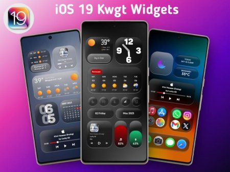 iOS 19 Kwgt v 1.0.1 Мод (полная версия)