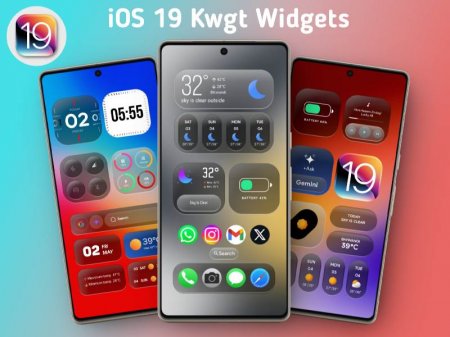 iOS 19 Kwgt v 1.0.1 Мод (полная версия)