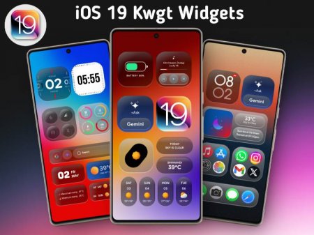 iOS 19 Kwgt v 1.0.1 Мод (полная версия)