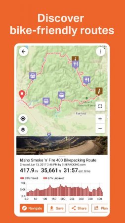Ride with GPS: Bike Navigation v 3.9.6 Mod (Premium)
