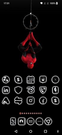 Neon-W Icon Pack v 2.2 Мод (полная версия)