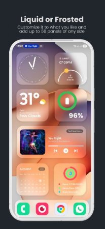 True Liquid Glass v 1.2 Мод (полная версия)