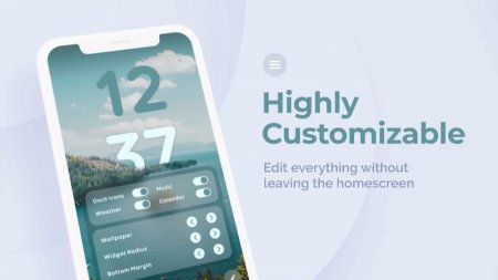 Apple You for KLWP v 6.8 Мод (полная версия)